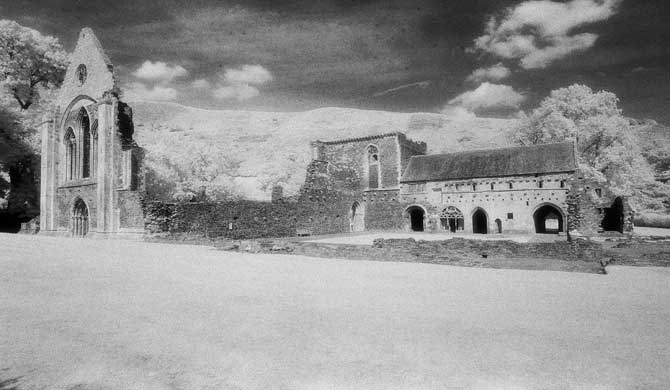 An Abbey ruin in Wales